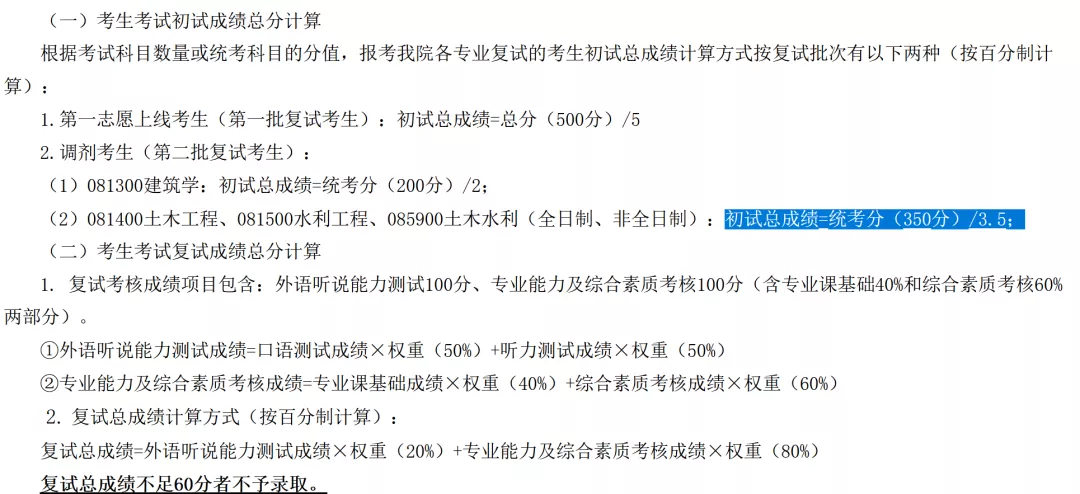 广西大学水利工程专硕解读！历年招生人数、分数线及复试调剂分析