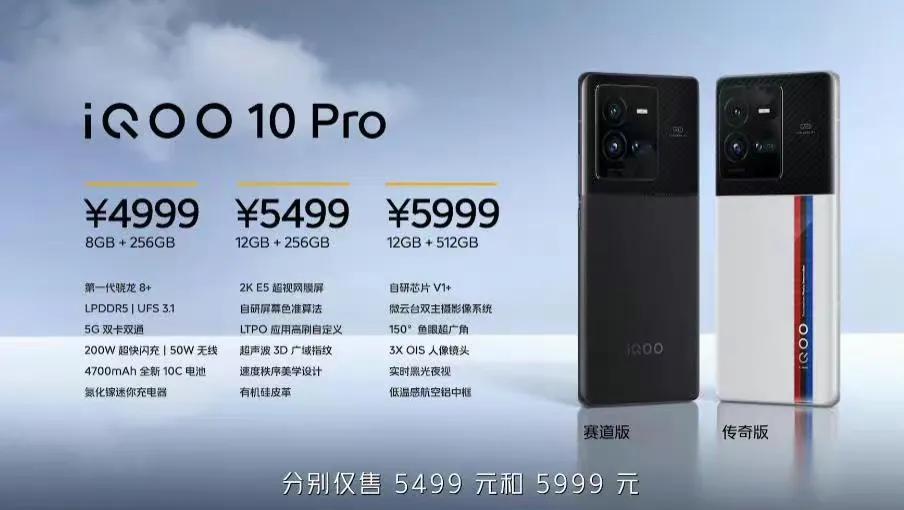 iQOO10Pro首发200W快充，搭载骁龙8+处理器，这次准备入手了吗？