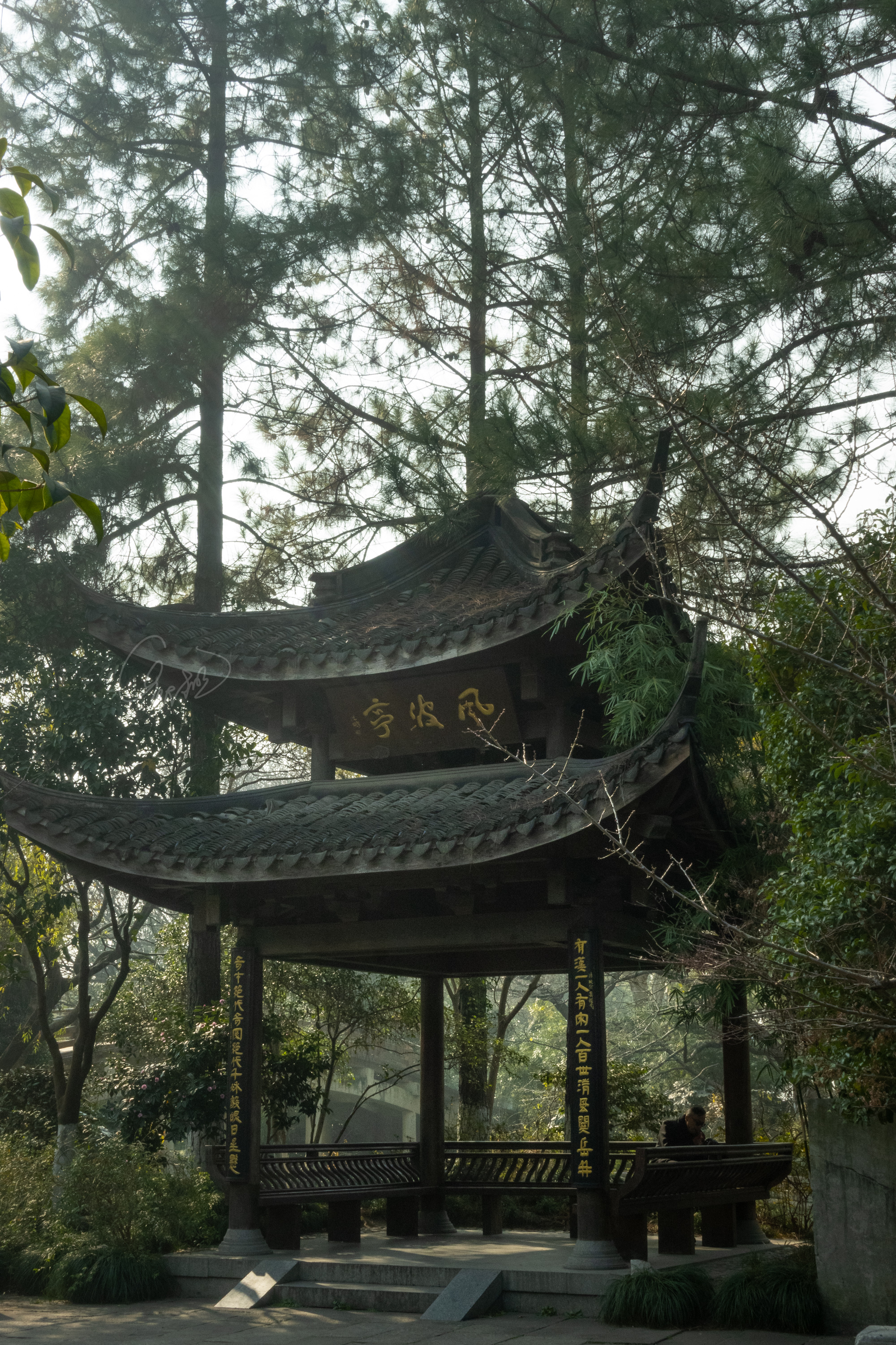 杭州小景:风波亭,令西湖增添了悲壮