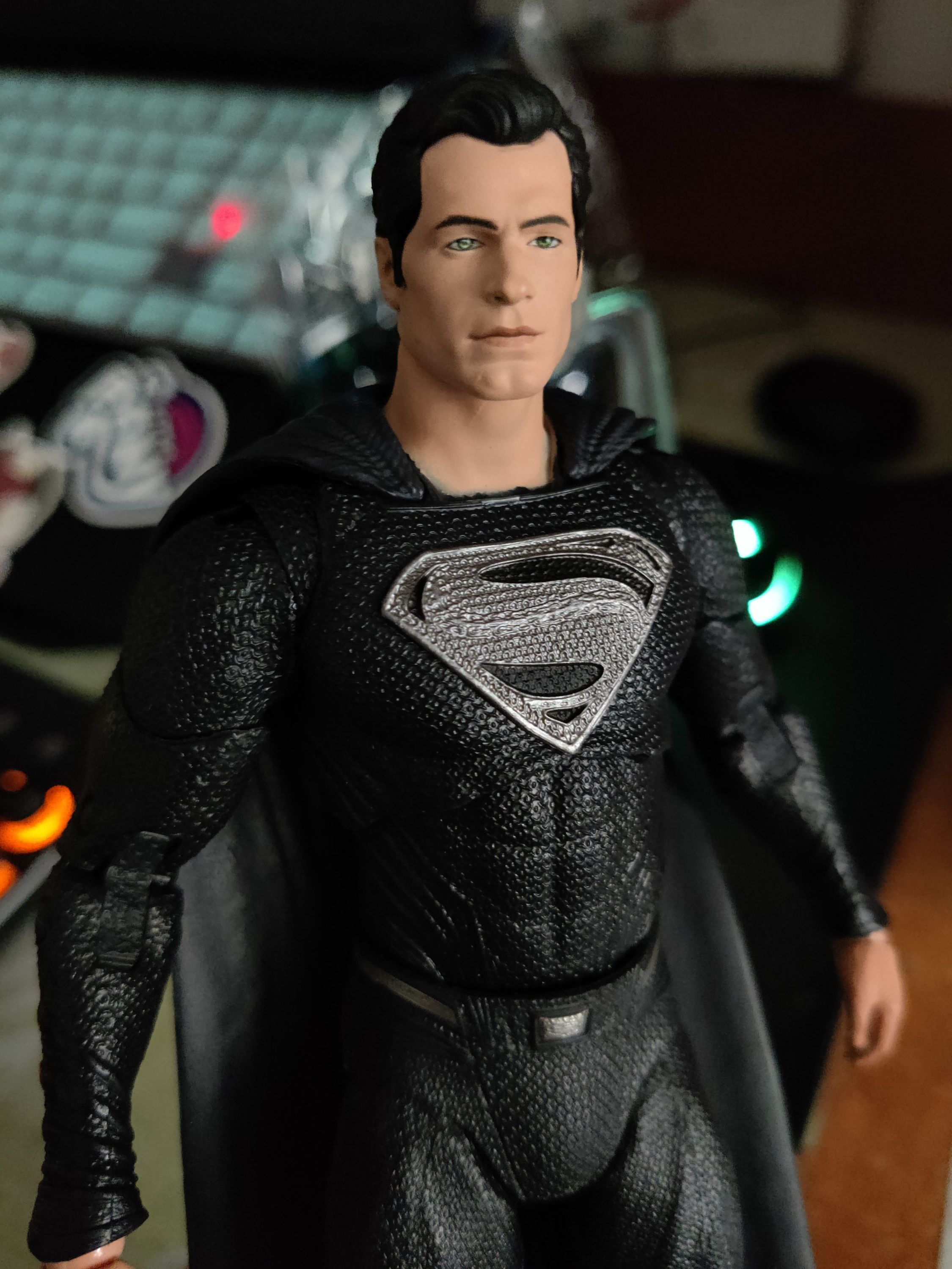 「玩具开箱」《正义联盟导剪版》黑战服超人