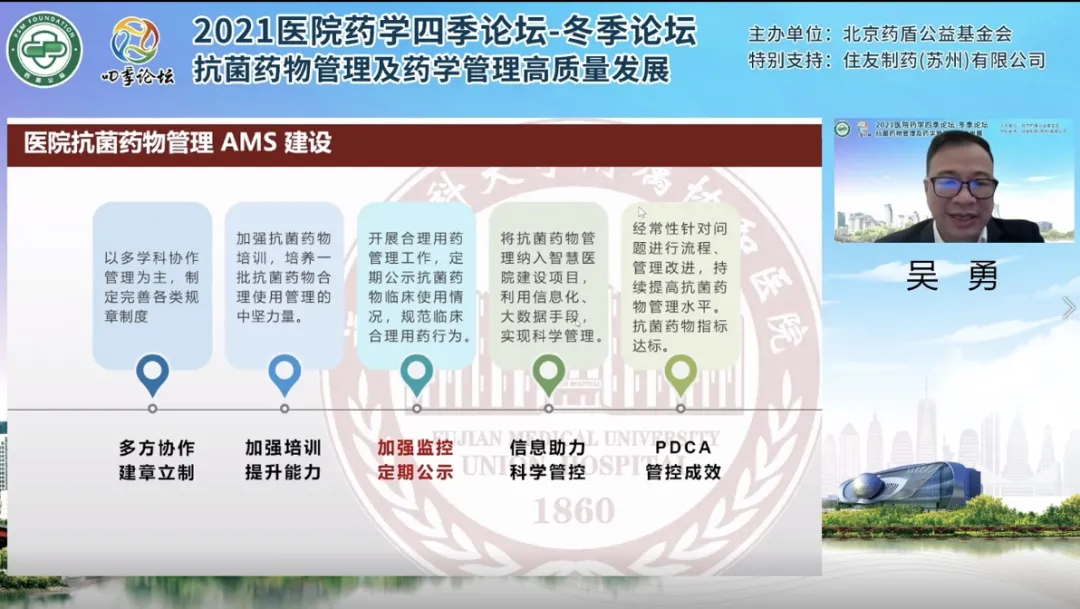 2021医院药学四季论坛—冬季论坛顺利召开