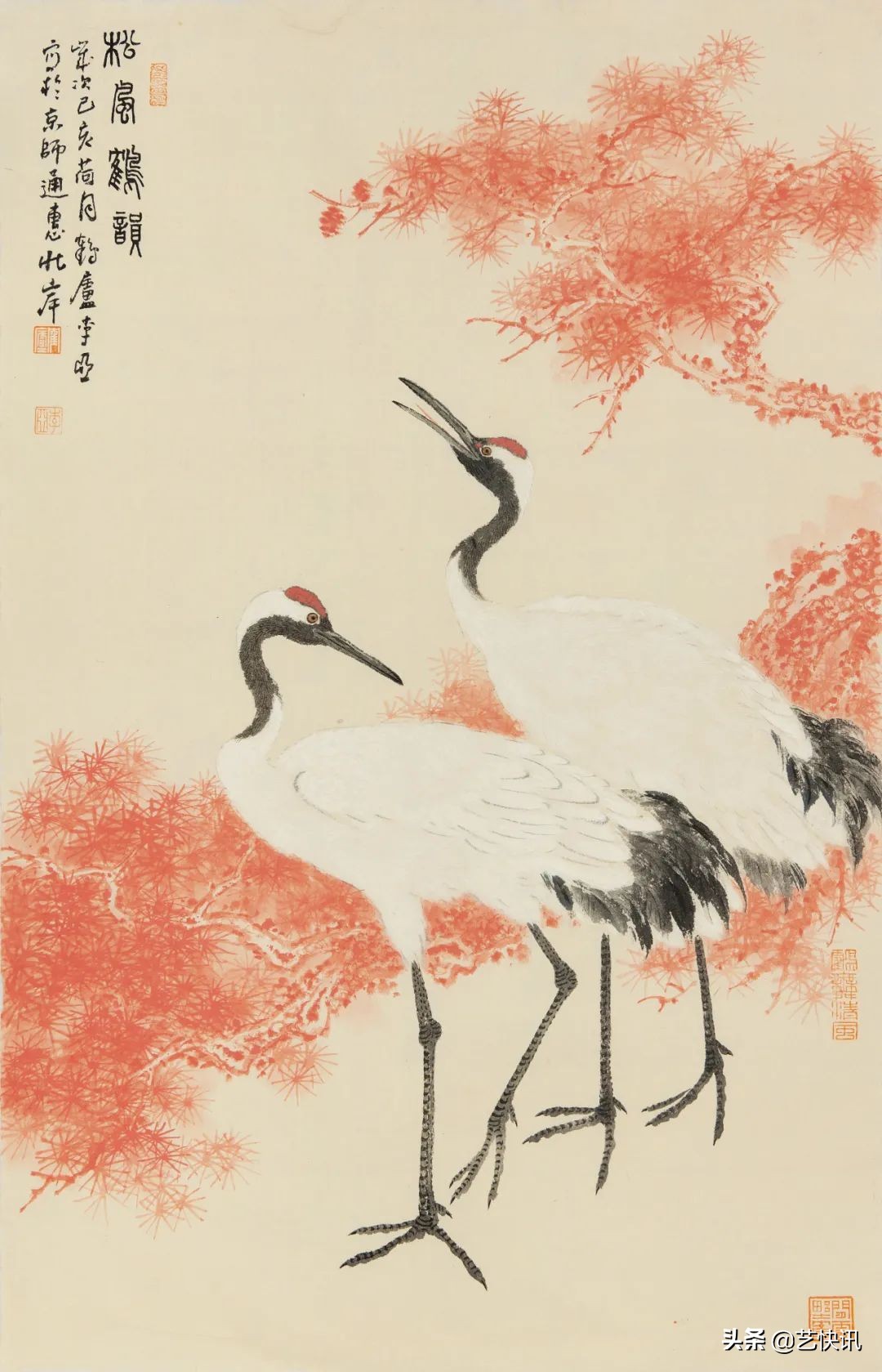 当代画鹤名家 | 李亚