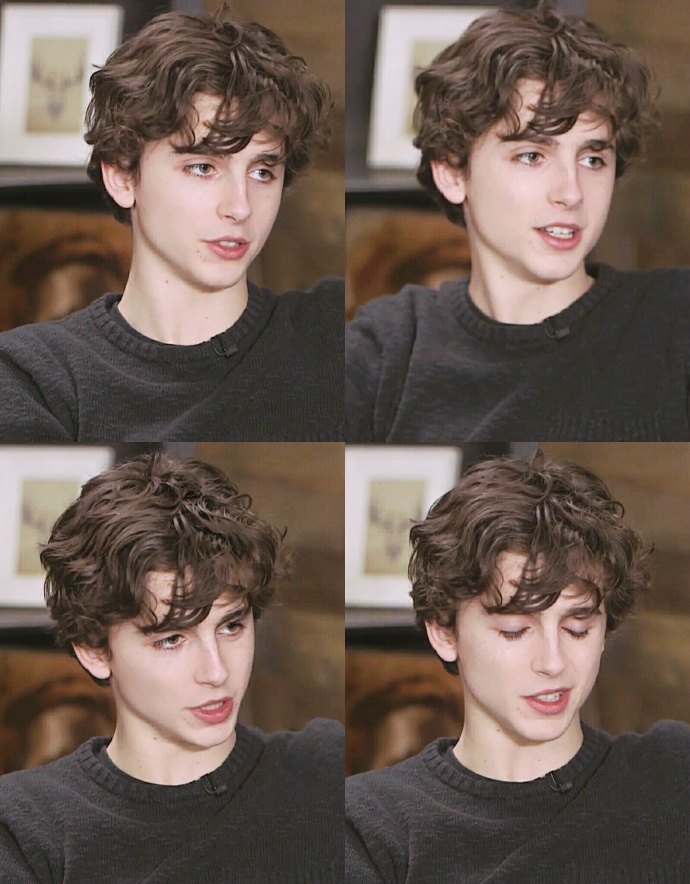 "甜茶"蒂莫西·柴勒梅德 引人瞩目的表演天才