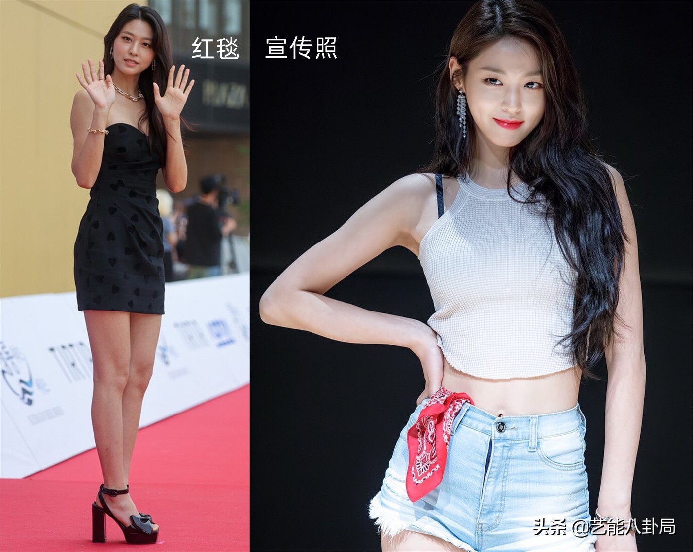 对比图有！韩国青龙大赏红毯，有人换脸，有人姨化，颜值集体滑坡