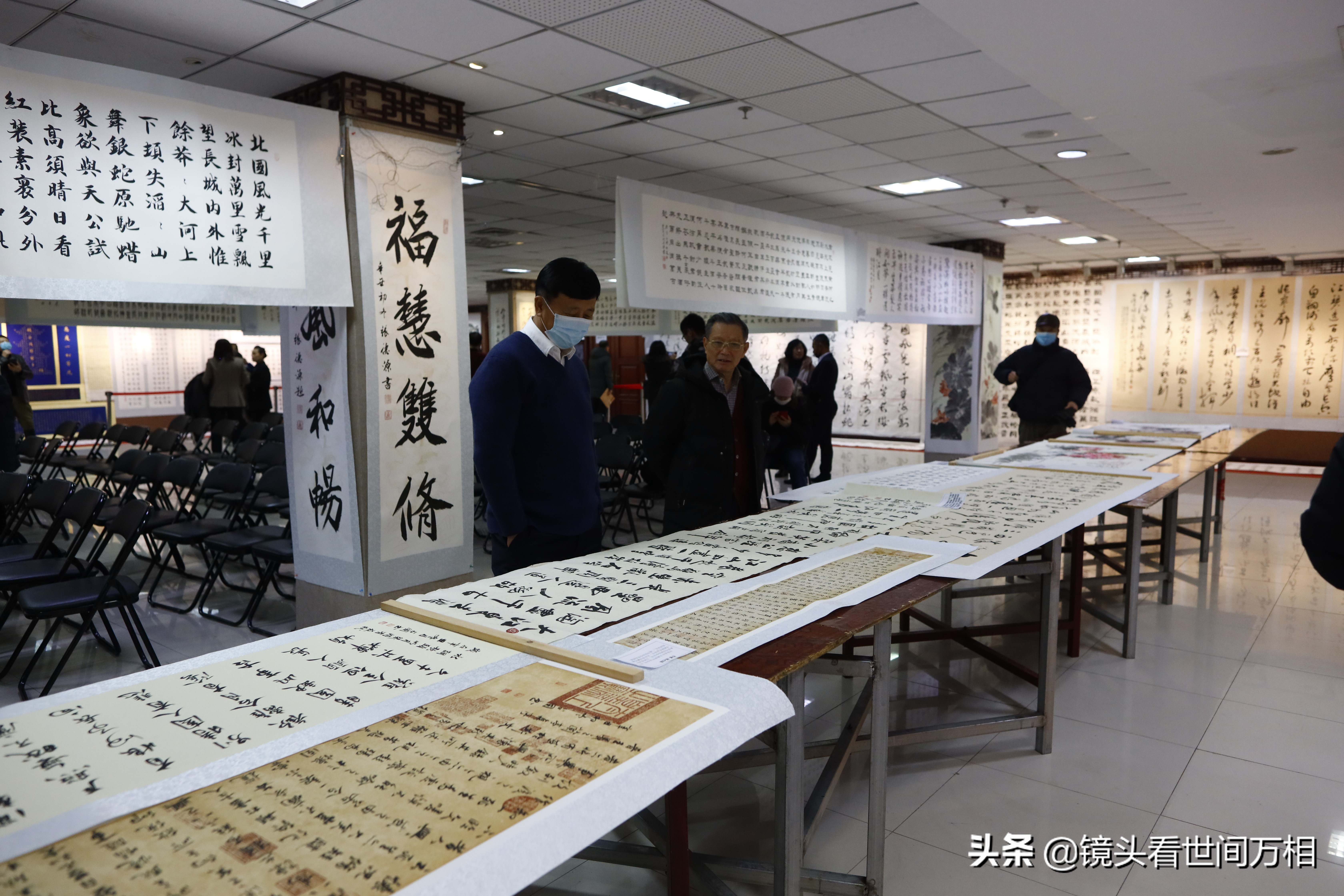 纪念毛泽东诞辰128周年书画展 在长春华联古玩城开幕