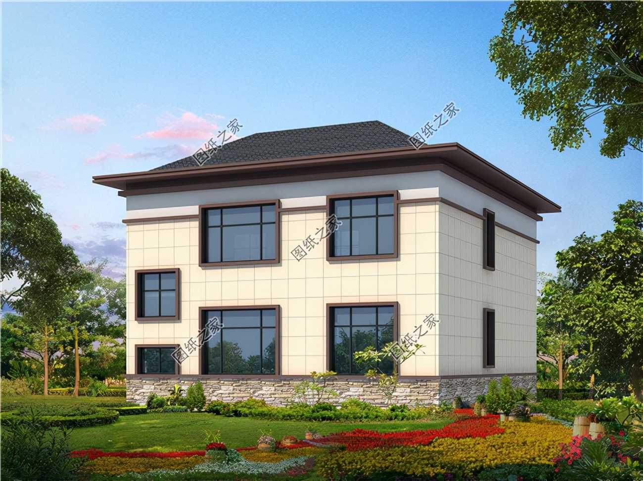 带有阳光房的别墅设计，宁静幽远的感受令人神驰