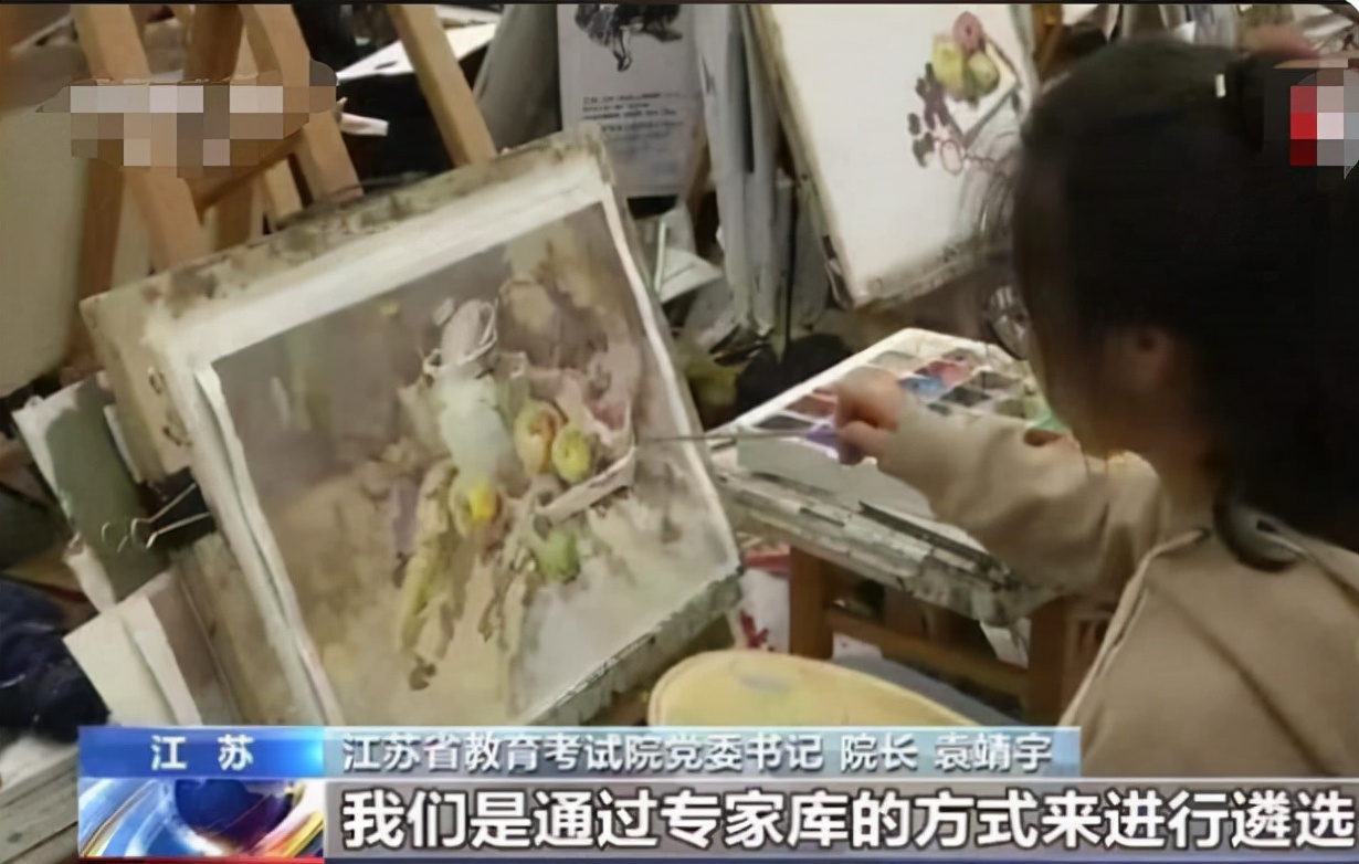 江苏美术考试低分试卷走红，这名同学是 灵魂画手，66分给高了