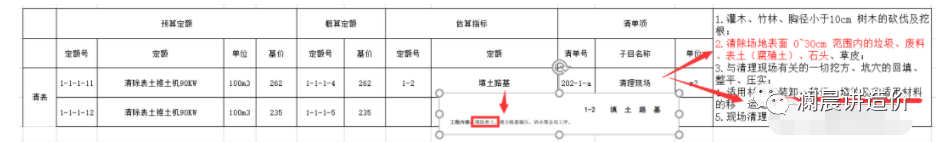 场地清理造价编制注意事项及要点分析