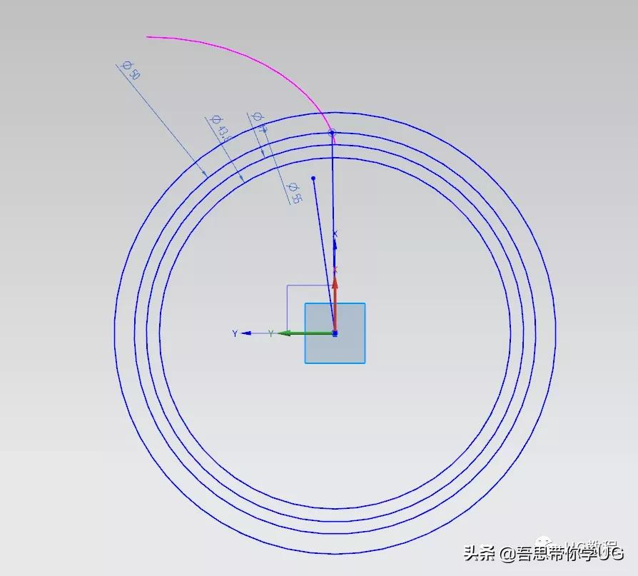 ug画圆怎么画图片