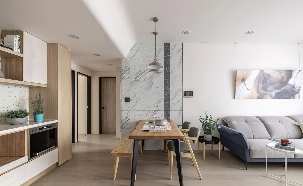 兒童書房設計打造75平方米溫馨親子宅，整合收納空間，盡顯居家空間感和品質感