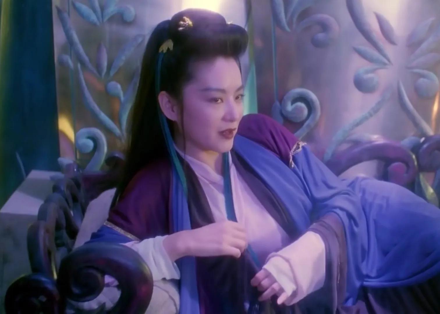 天龙八部名场面，七版李秋水摘面纱，谁容颜绝世，谁让你看了反呕