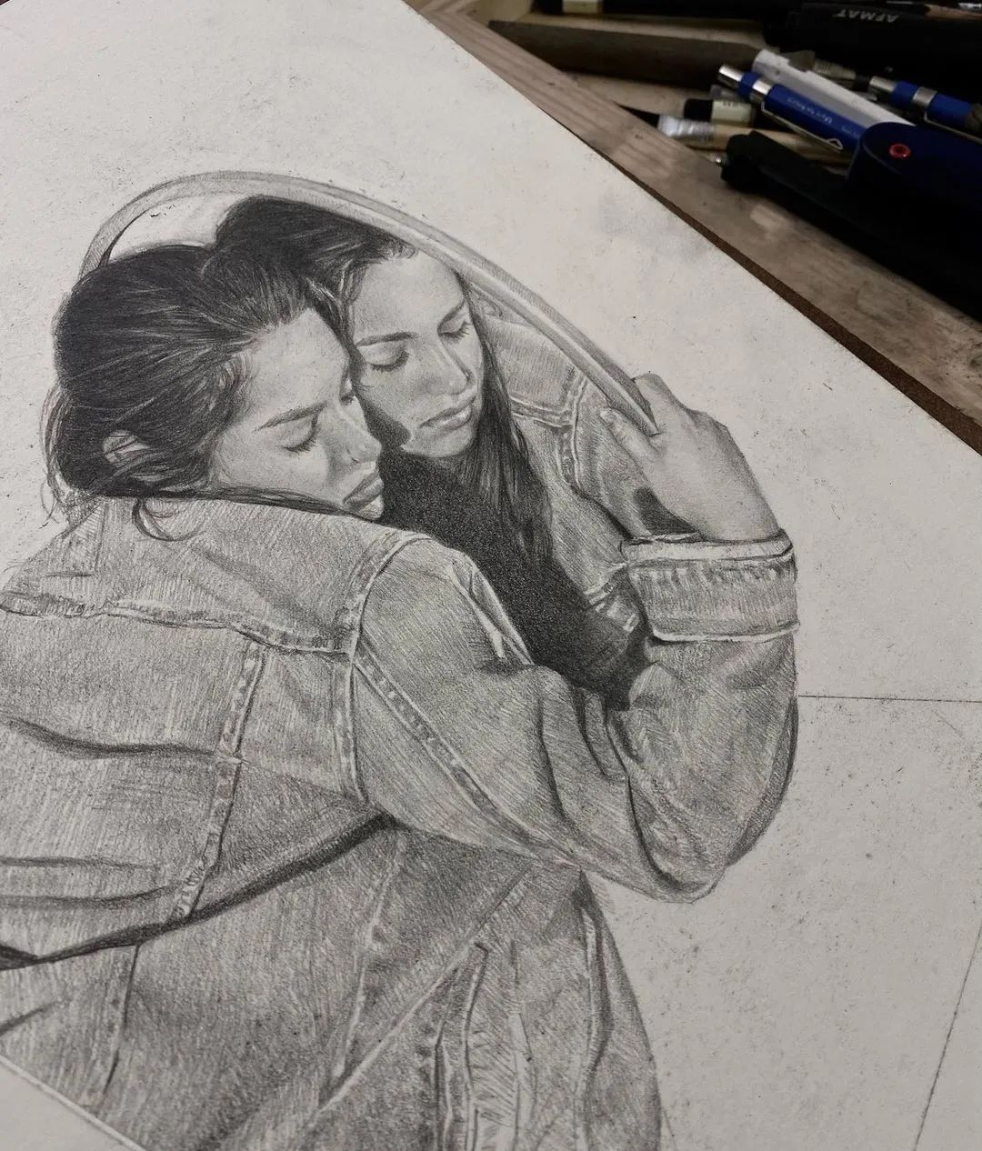 35张国外画家生动的素描作品，给画赋予灵魂