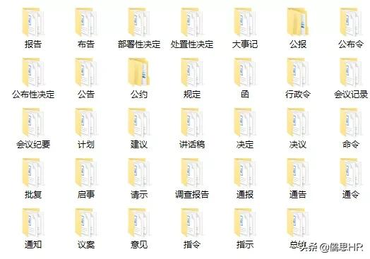 超实用！1000份公文写作模板大全，请收藏好