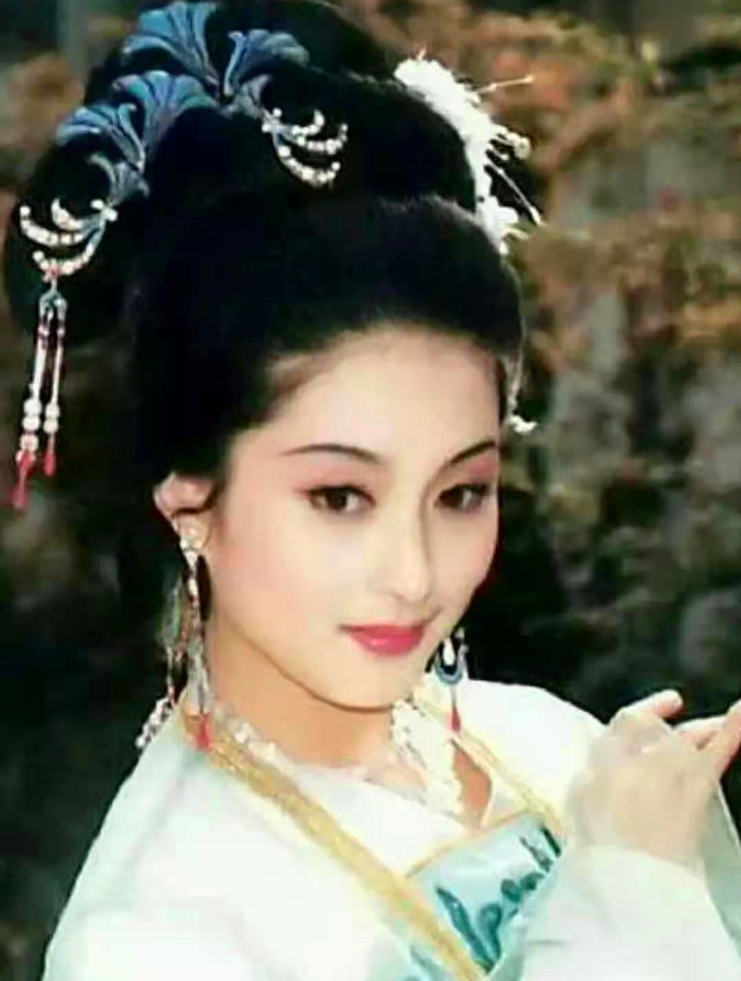 和陈红齐名的古典美人，曾被誉为“最美西施”，早早隐退销声匿迹