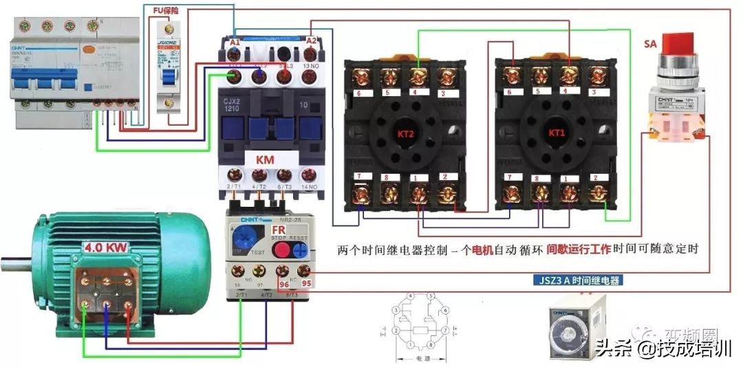 99例电气实物接线高清彩图，总有一例是你不知道的！建议收藏