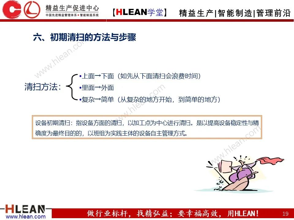 「精益學堂」TPM之初期清掃與六源改善