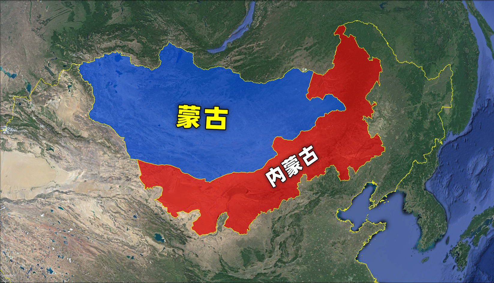 蒙古族地理位置图片