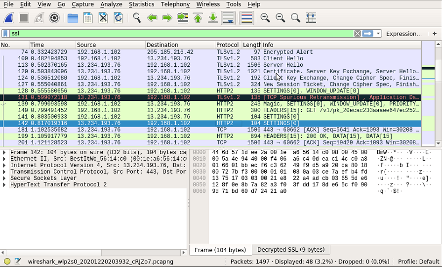 wireshark 如何抓包https