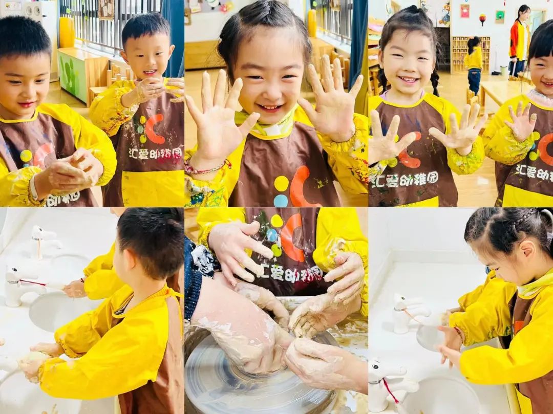 五龙新城汇爱幼稚园丨在“陶”气的世界里，寻找快乐的“泥”