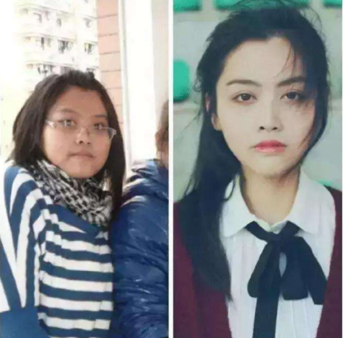 大学生返校前后对比照，男生变回“帅弟弟”，女生好似“换颜”