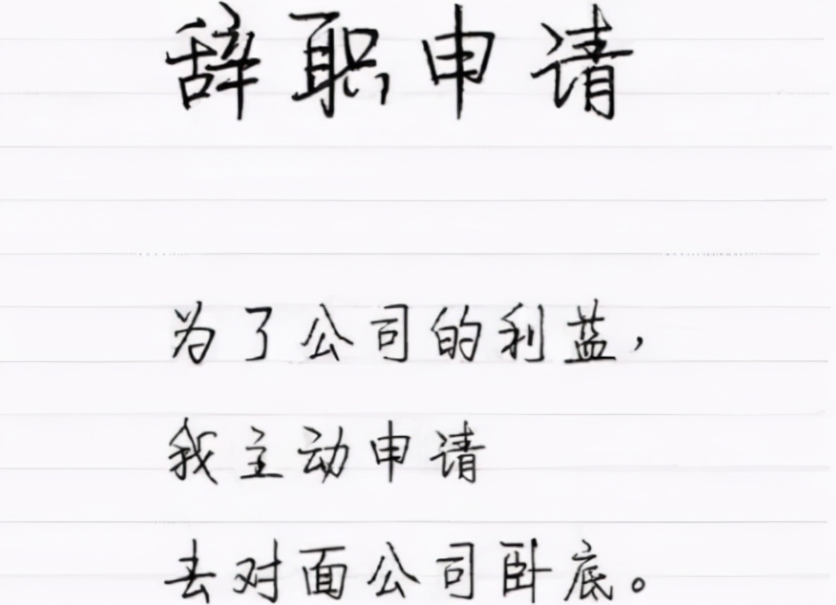00后毕业生辞职信火了，怒怼老板直抒胸臆，网友：我也想辞职了