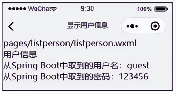 微信小程序与Spring Boot整合开发