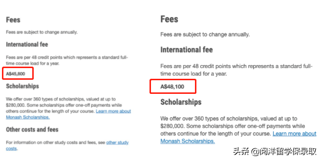 离谱！最高$52,500，澳洲大学学费又双叒叕涨了