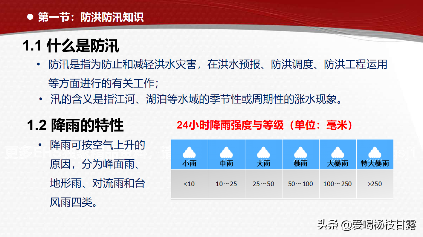 雨季如何做好防汛？工程项目施工安全培训（43页PPT）多角度讲解