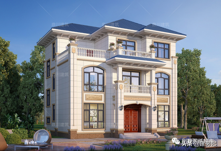 房子建的好,生活旺旺旺,浙江6套三层自建房,堪称农村建房典范