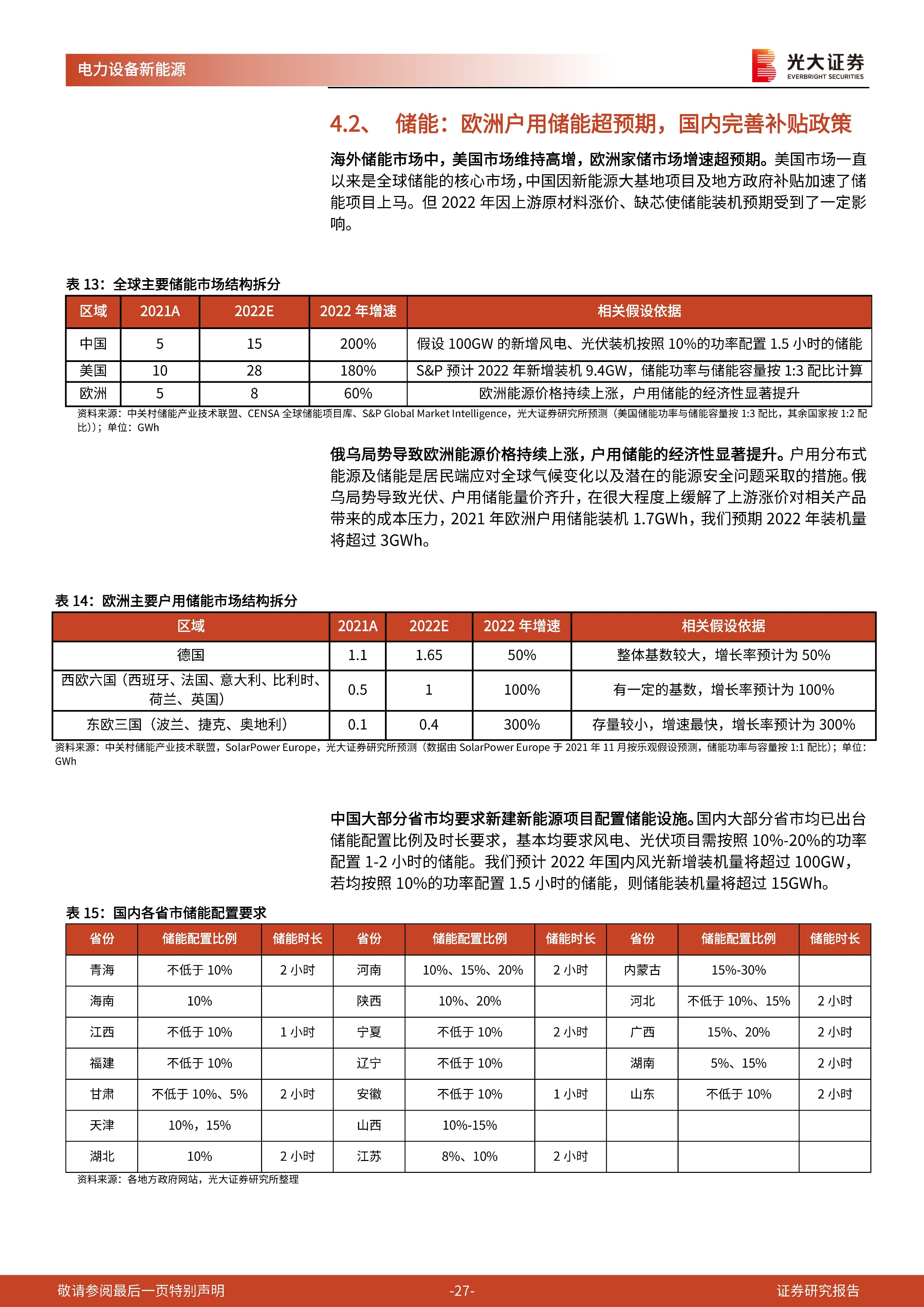 电力设备新能源行业：成本压力不断好转，配置价值已然显现