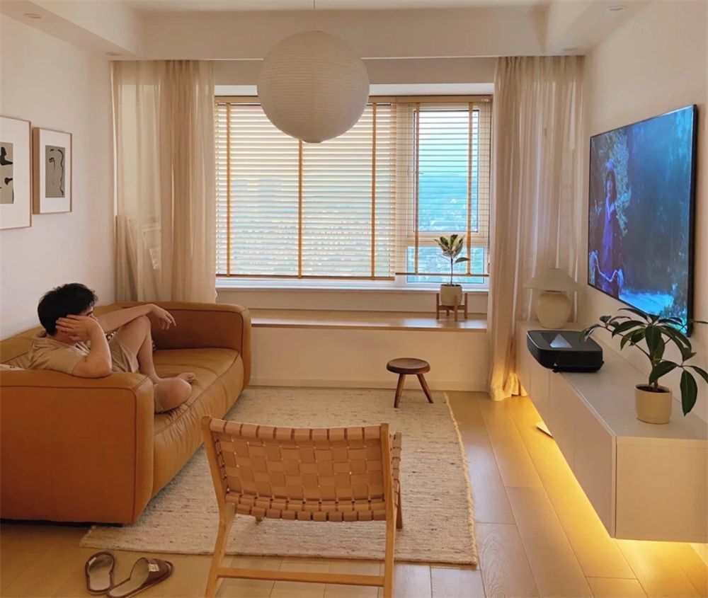 浙江一家三口买下89㎡小家，小三室格局紧凑，装修却温柔又舒适