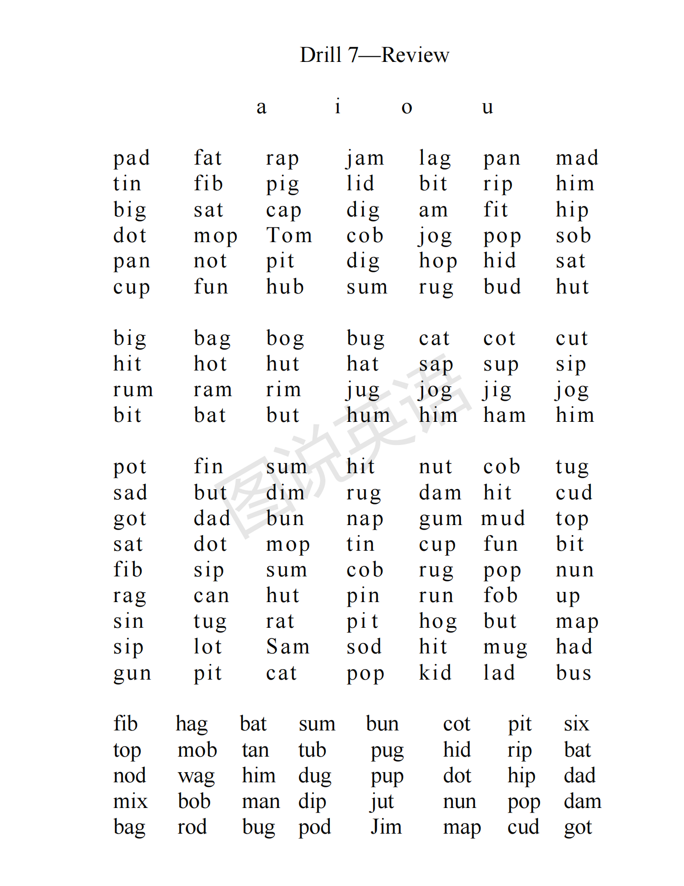 一口氣背音標(biāo)：自然拼讀系統(tǒng)歸納，單詞大幅度提升