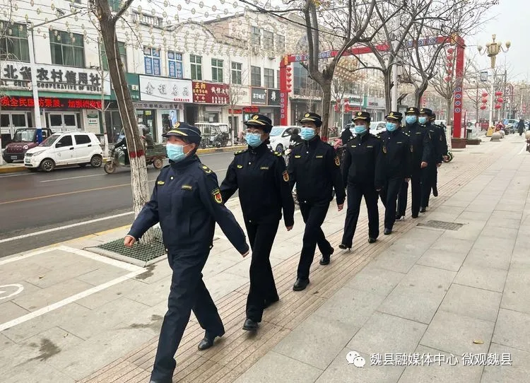 邯郸：女子中队“柔性执法”魏县的她们又飒又美