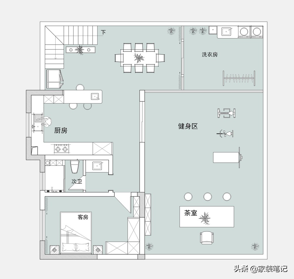 180㎡的复式楼，设计改造成意式轻奢风，那个精致感真的太惊艳了