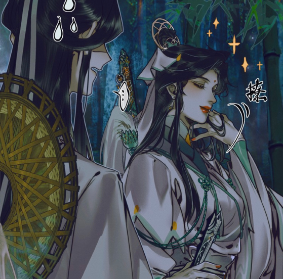 天官:闺蜜集结,风师化身美妆博主,谢怜过仙宫不入,树下啃馒头