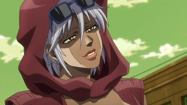 腿姐作为jojo第三部的黑丝担当,阿不,是颜值担当,虽心态上不太行,没有