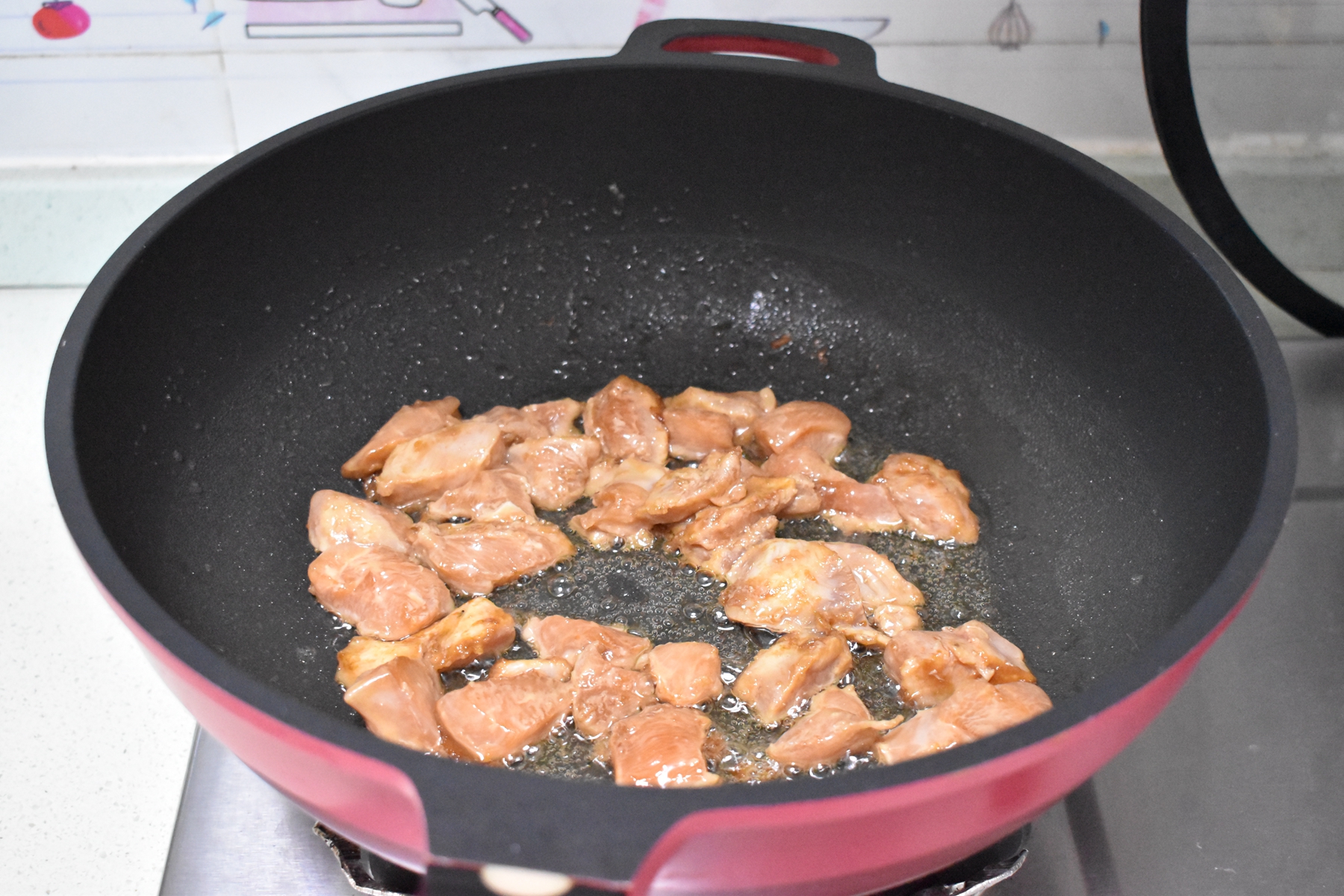鸡胸肉这样炒不柴嫩滑，加这碗调料入味多汁，简单快手，营养好吃