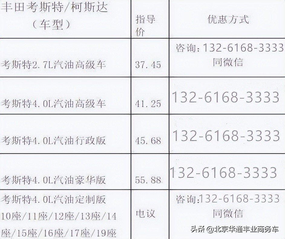 一汽豐田考斯特改裝7座帶床帶衛(wèi)生間