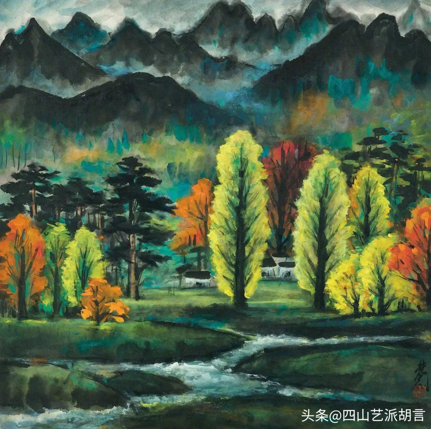 中国美术学院历届院长作品大比拼，喜赞第五任院长胜出