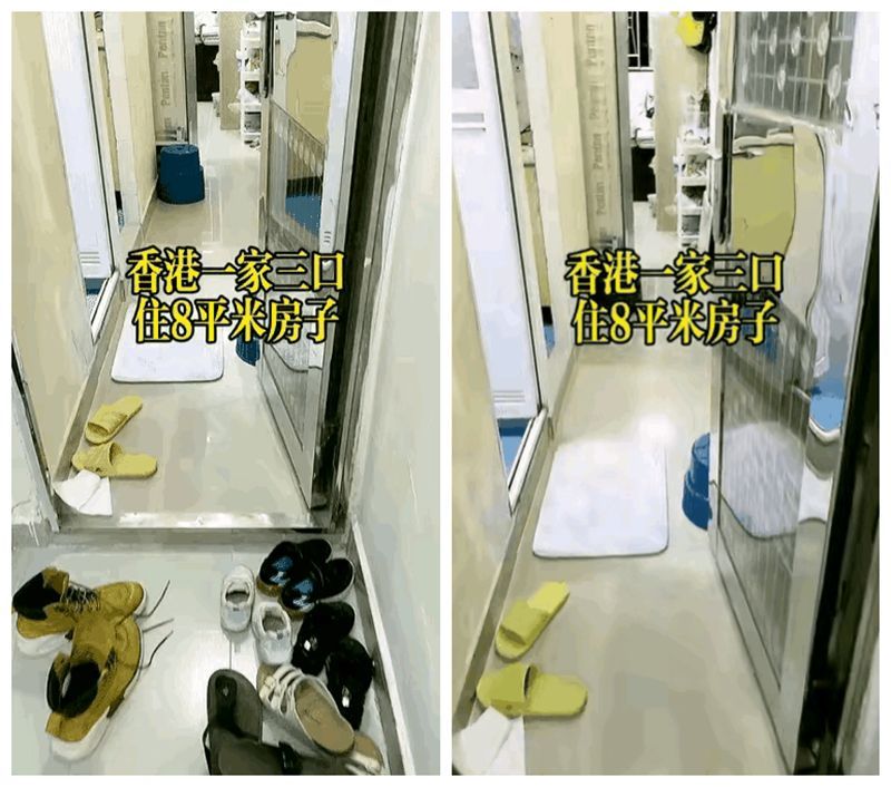 香港一家三口8㎡蜗居装修实拍：小空间大智慧，极致收纳显温馨