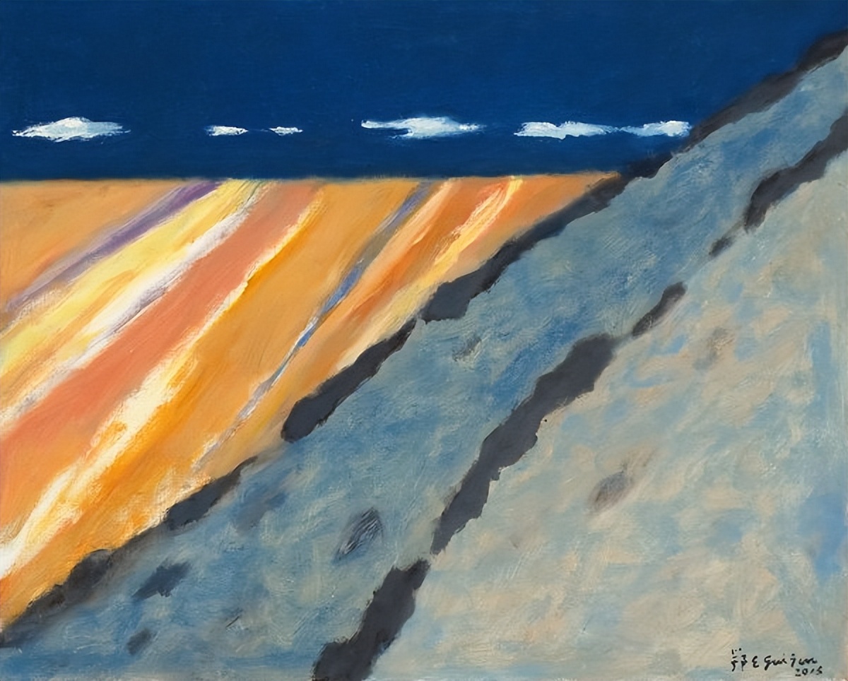 「德艺双馨」当代著名油画家鄂圭俊作品欣赏