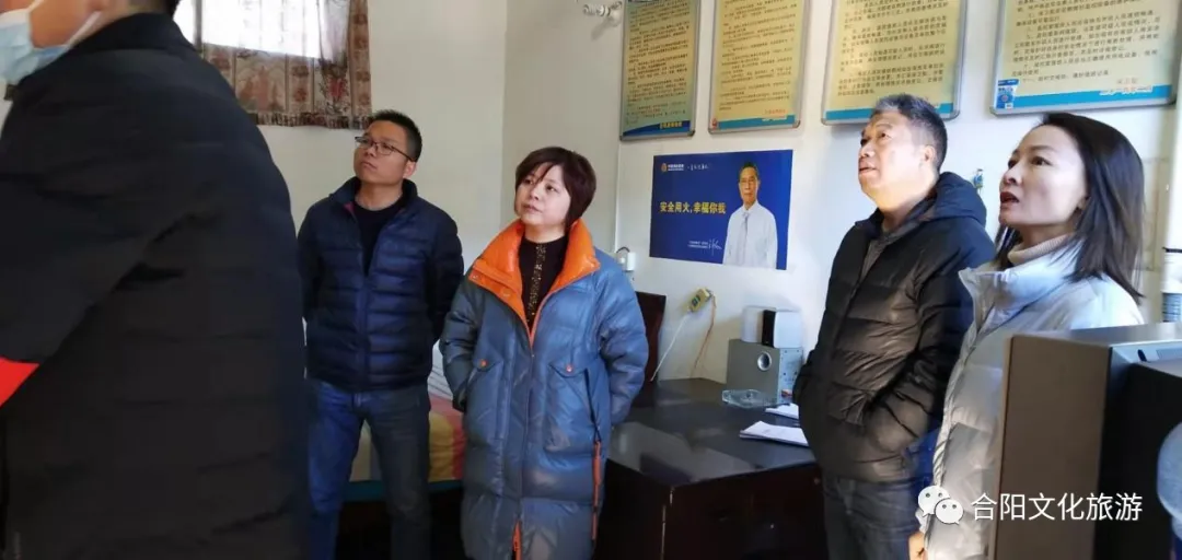 渭南市文化和旅游局市場管理科來合陽檢查博物館安全工作