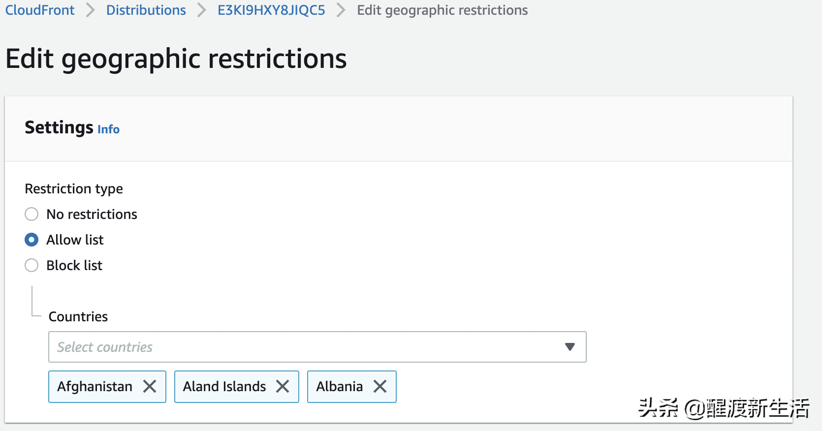 使用Amazon CloudFront | 分发静态内容 | 实操