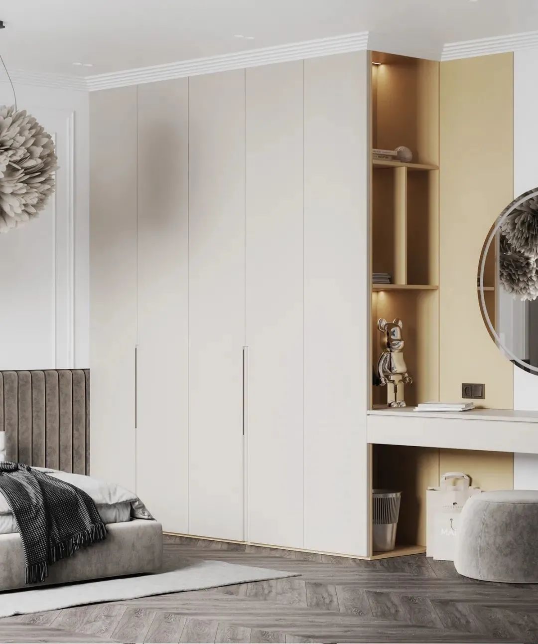 2017年衣柜门新款图片(超高柜门) - 赤虎壹号