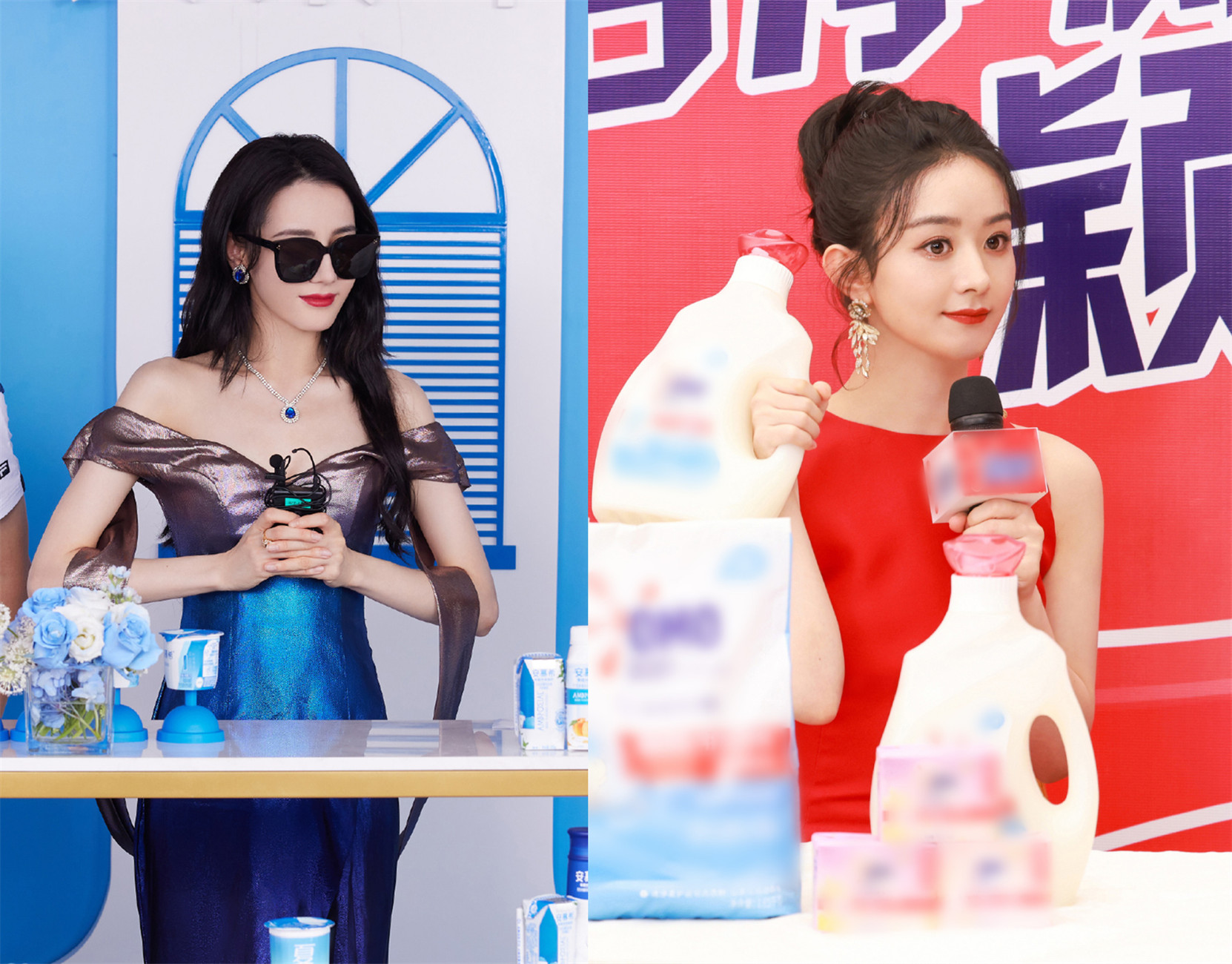 为了秀资源而穿高定？热巴穿高定卖货，关晓彤AB穿错场合失了得体