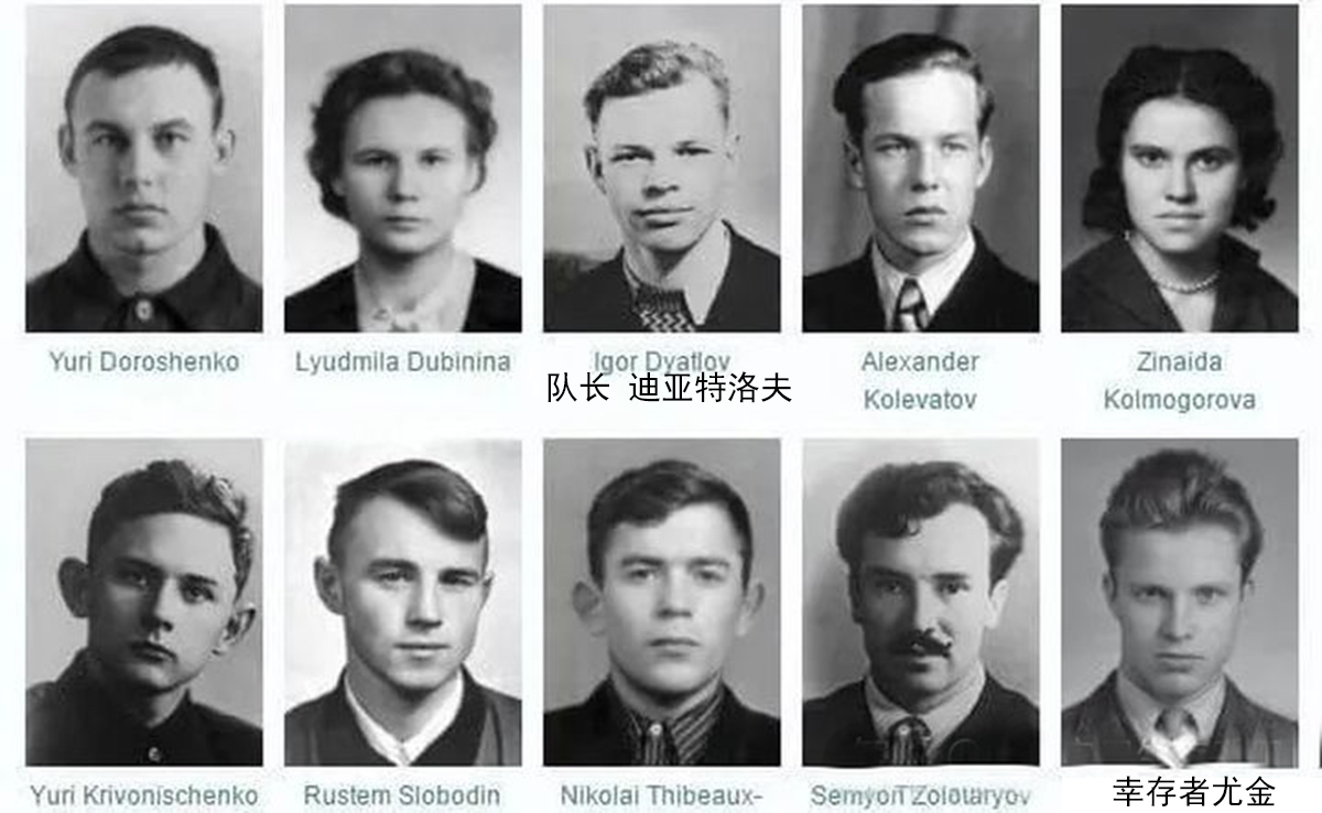 1959年登山事故，9名滑雪客离奇身亡，遗体被辐射，频现怪异线索