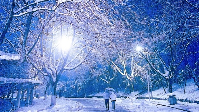 雪夜感悟 人生如雪 爱得好浓烈 爱的也惆怅