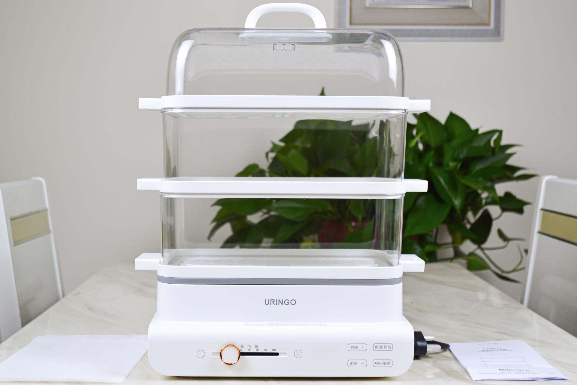 纵享“蒸”时代 精心烹饪低油健康美食 七彩叮当多功能电蒸锅