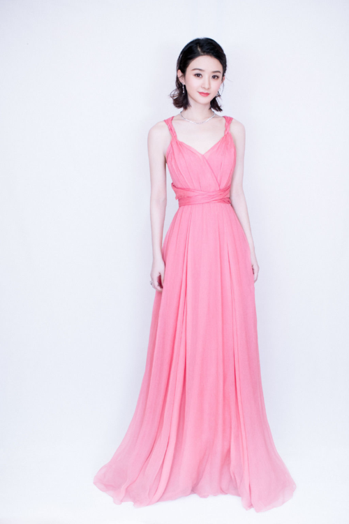 粉色系的女明星