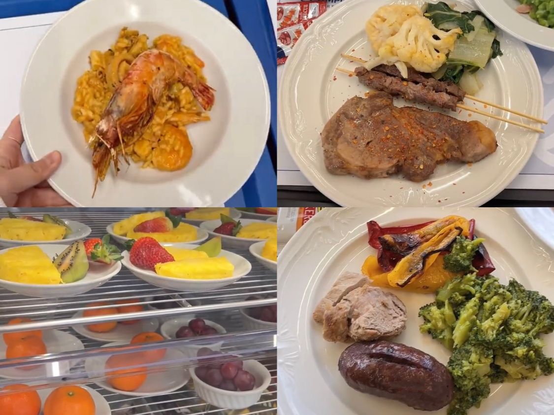 6个国家的大学食堂盘点，美国热量高，韩国小菜多，再看看中国的